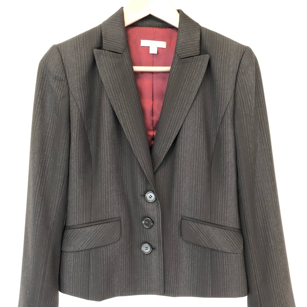 3 for $10 Ann Taylor Wool Blazer Black & Gray